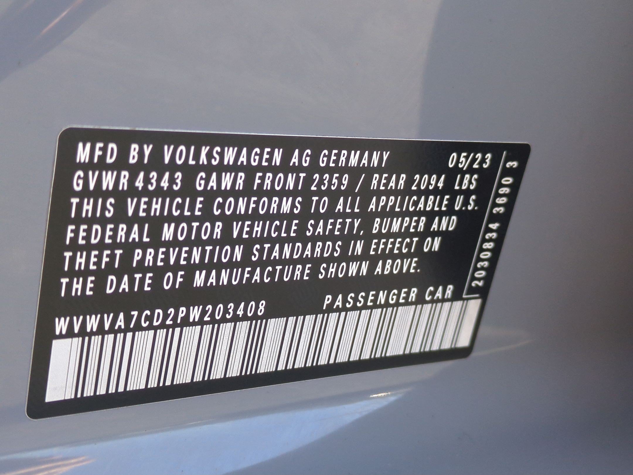Used 2023 Gray Volkswagen 2.0T Autobahn image 33