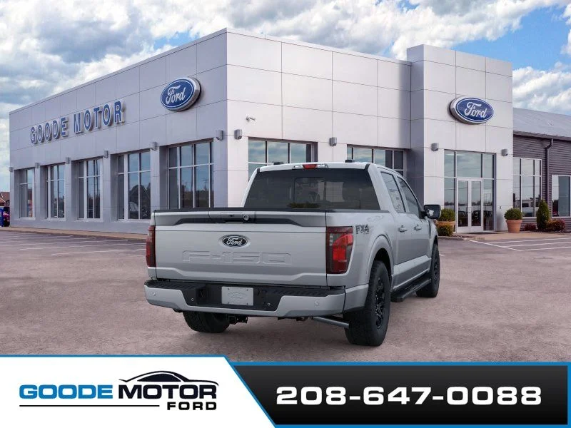 New 2026 Iconic Silver Metallic Ford XLT image 8