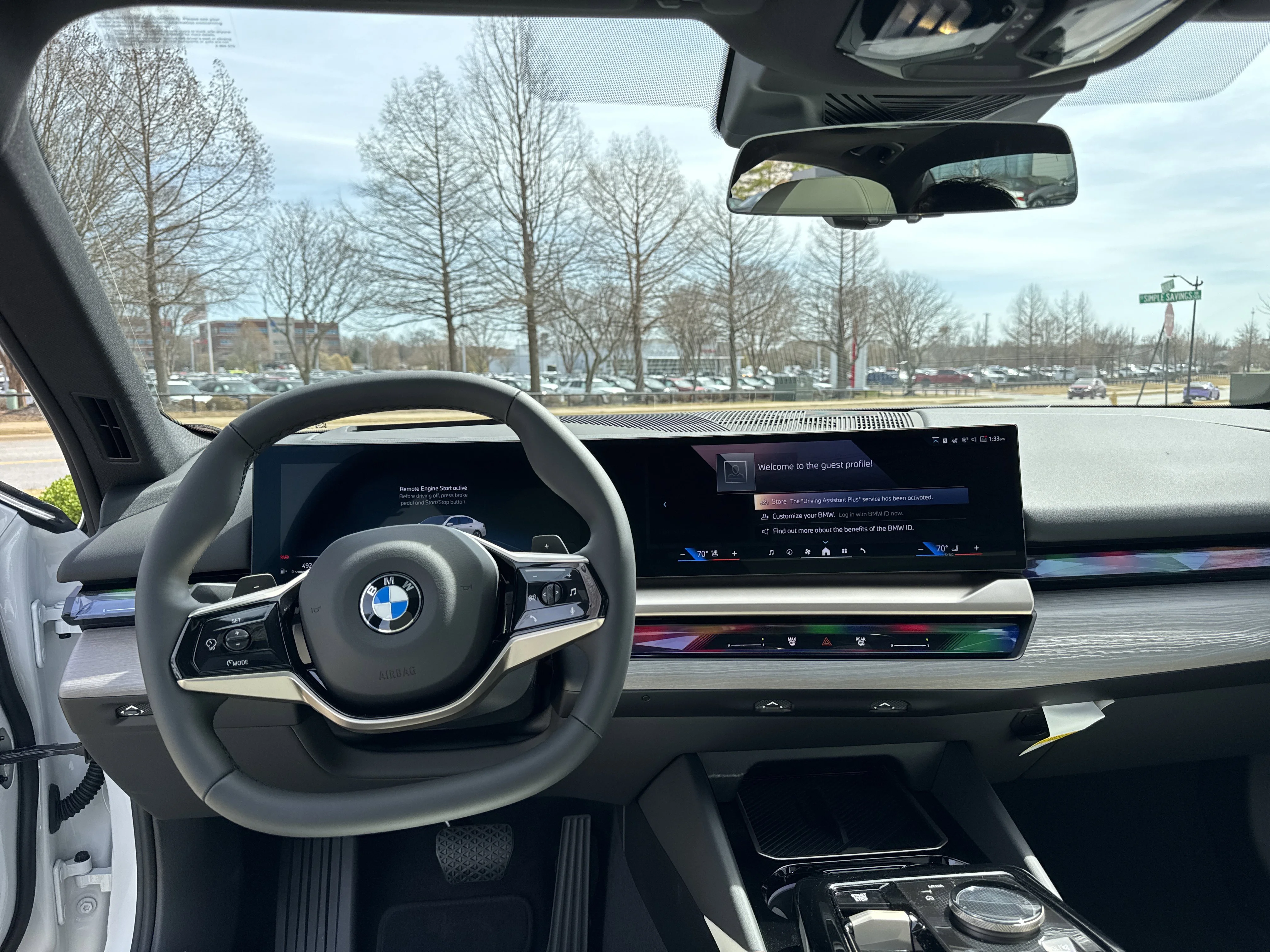 New 2026 MINERAL WHITE BMW 530i xDrive image 12