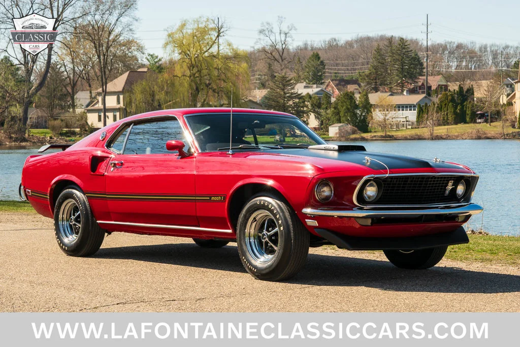 Used 1969 Red Ford Mach 1 image 1