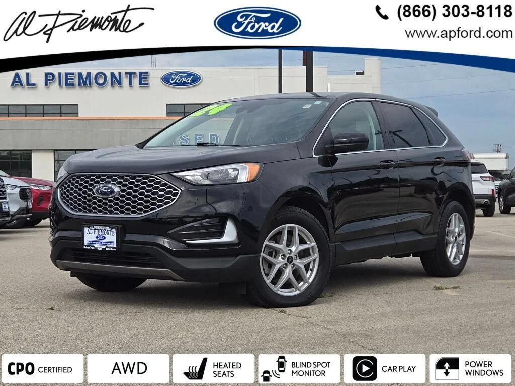 Used 2024 Black Metallic Ford SEL image 1