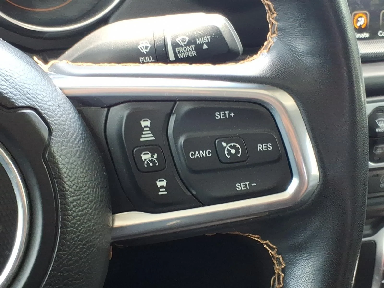 Used 2021 Bright White Clearcoat Jeep High Altitude image 28