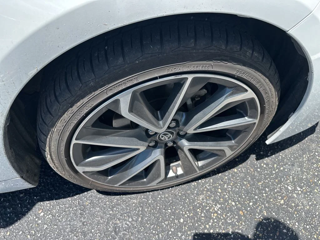 Used 2022 Beige Toyota SE image 9