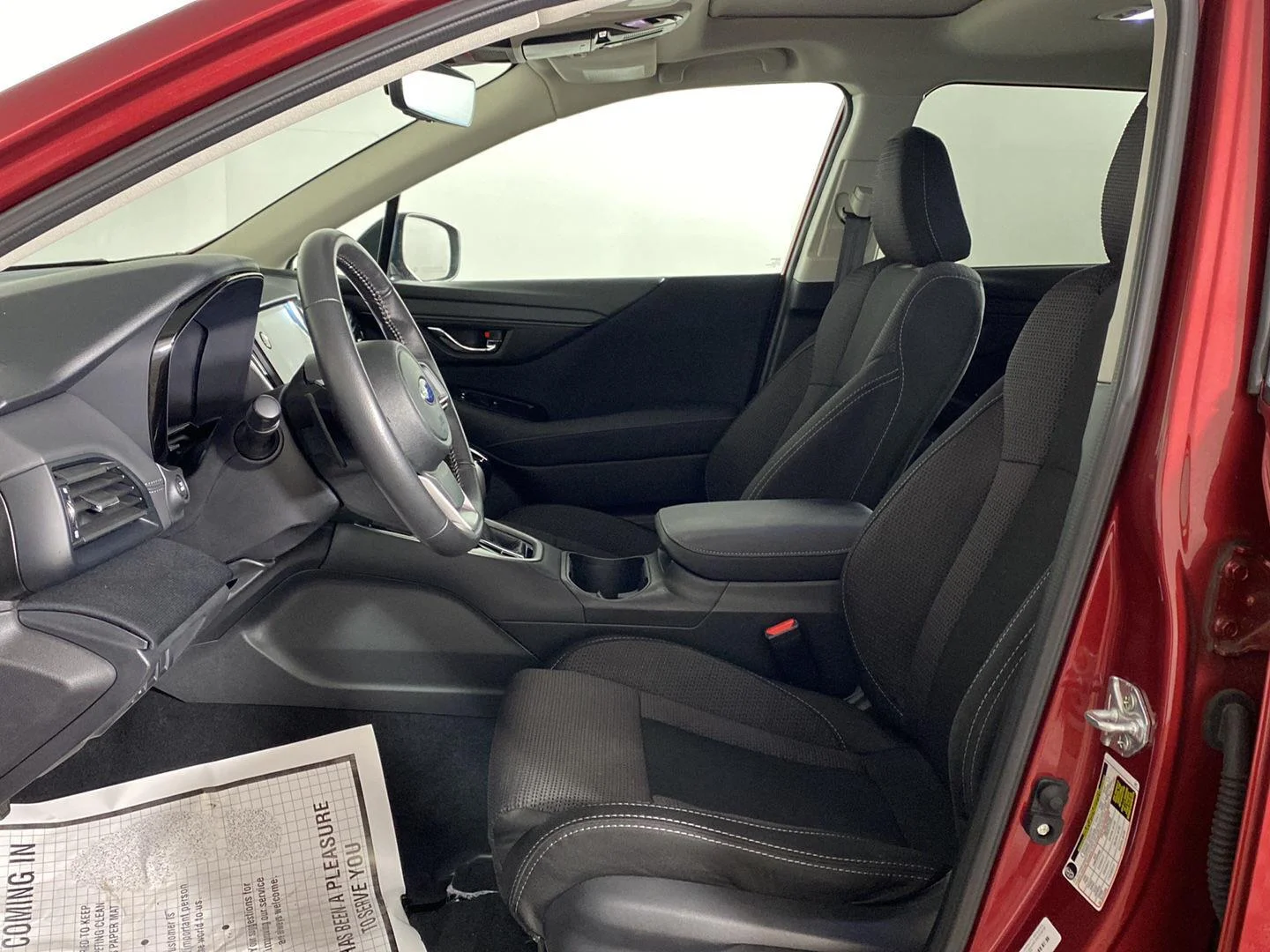 Used 2025 Crimson Red Pearl Subaru Premium image 14