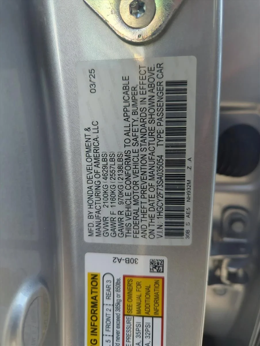 Used 2025 Solar Silver Metallic Honda Sport-L image 28