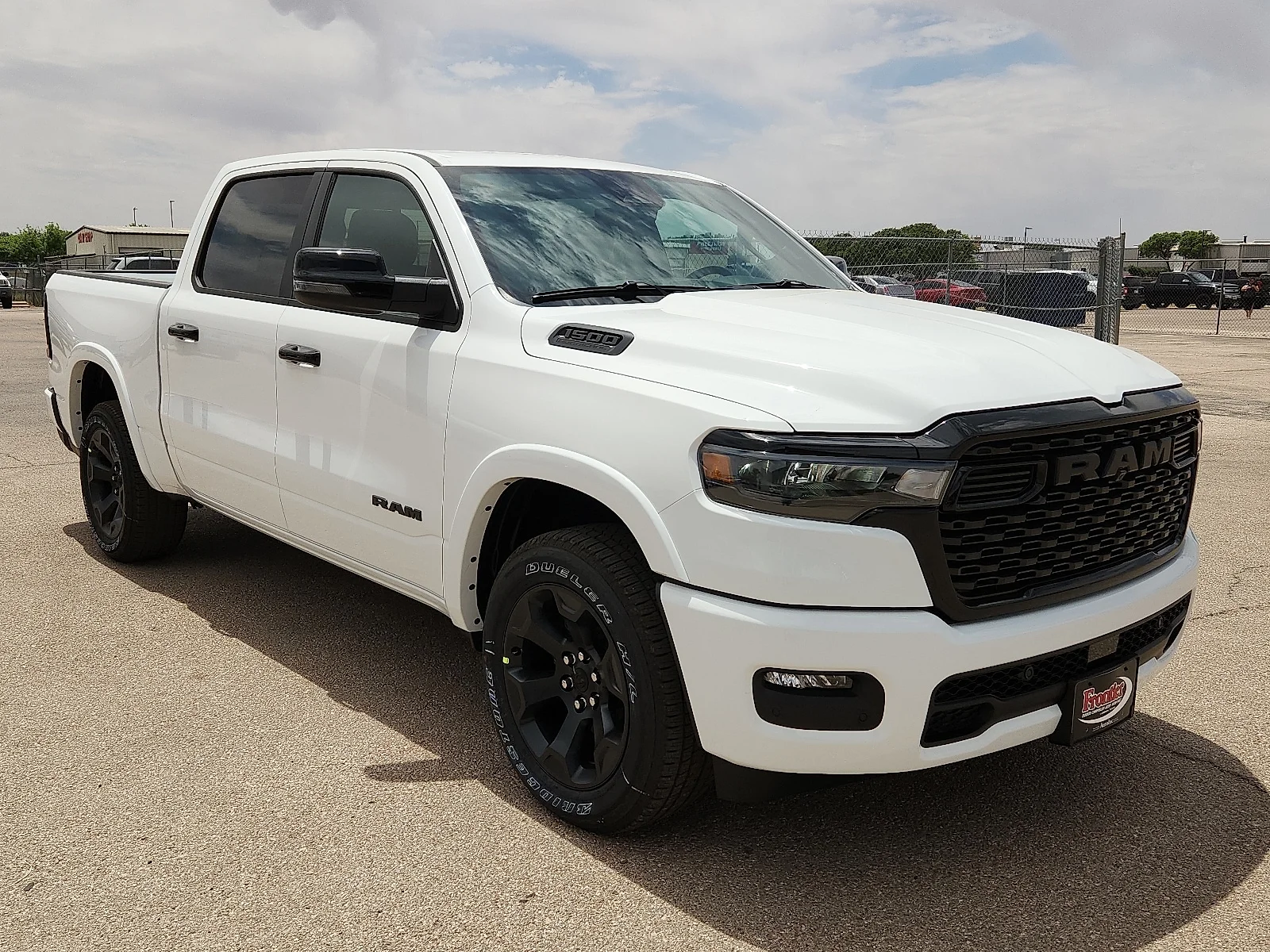 New 2026 Bright White Clear-Coat  Paint Ram LONE STAR CREW CAB 4X2 5