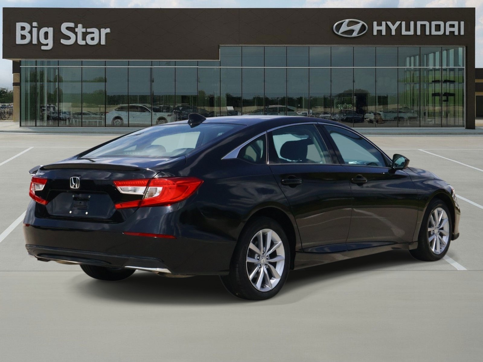 Used 2021 Crystal Black Pearl Honda LX image 4