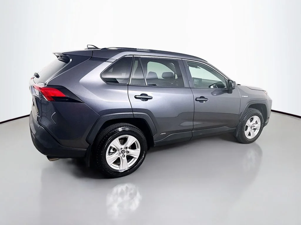 Used 2021 Magnetic Gray Metallic Toyota Hybrid LE image 7