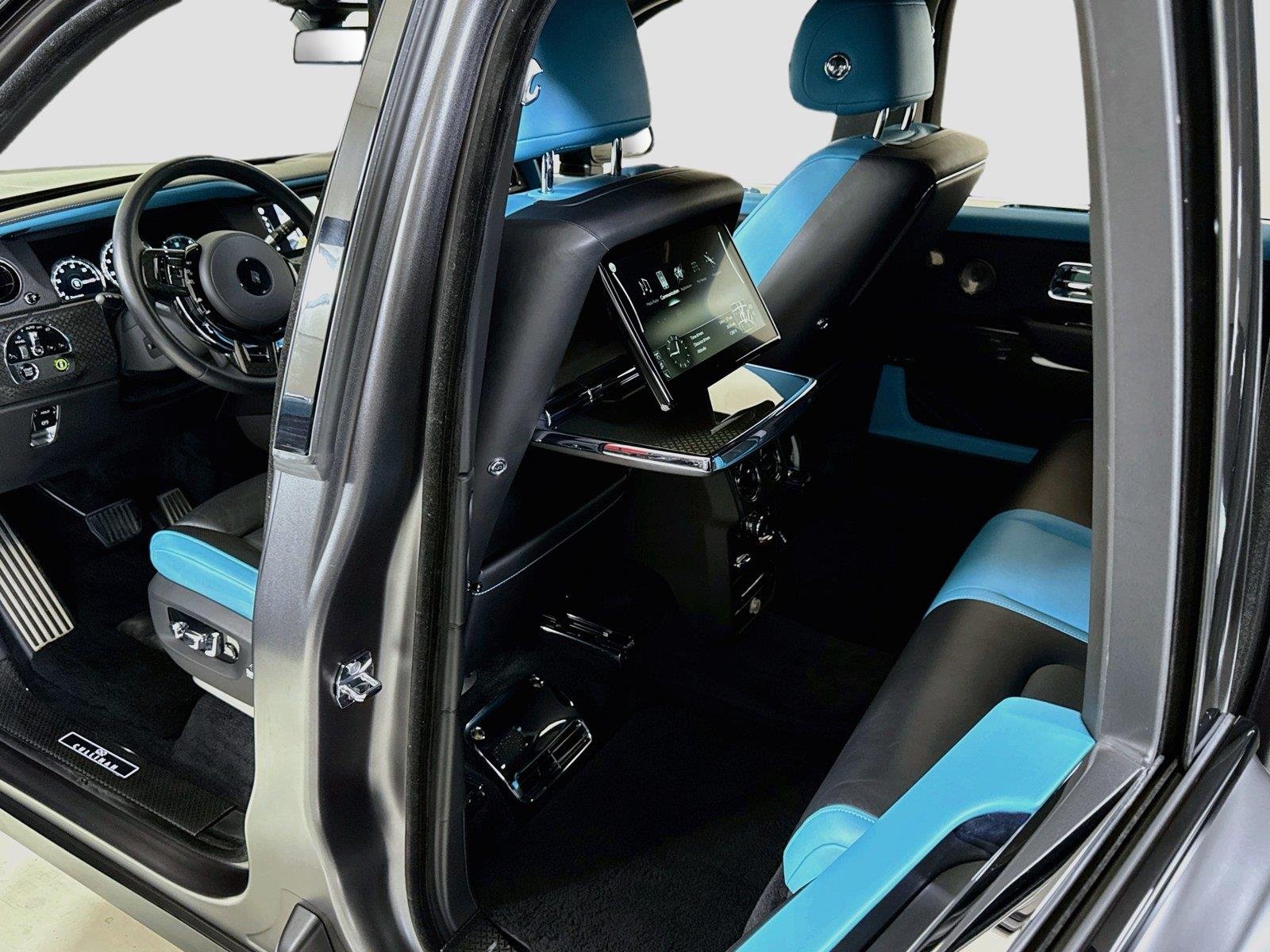 Used 2023 Gunmetal Rolls-Royce Black Badge | Rear Entertainment | 26