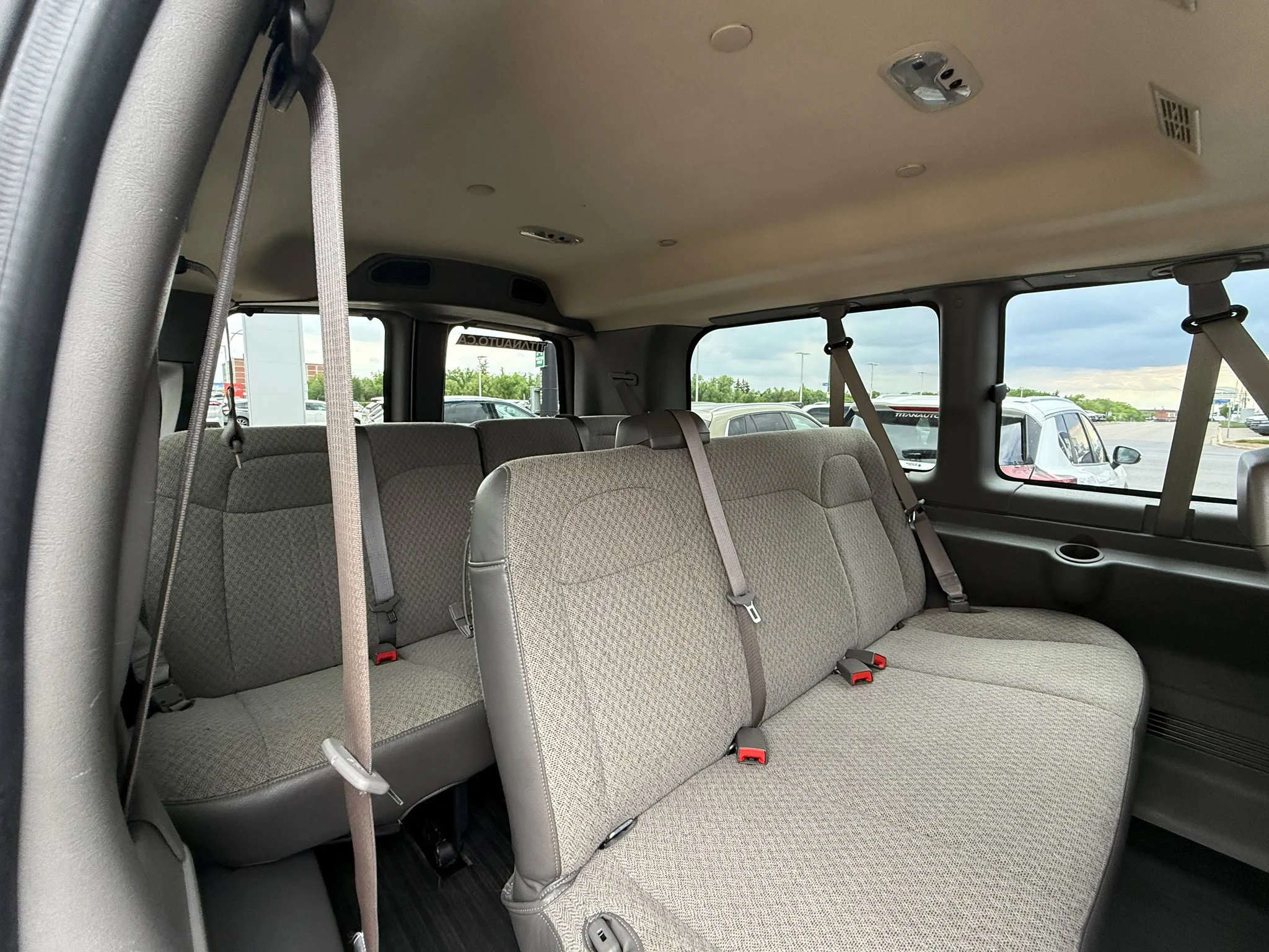 Certified Used 2025 Summit White Chevrolet LS Passenger*12 Pass | 6.6L V8 | Remote Start | Rear Climate | Htd Mirrors | Rubber Lined Flooring image 12