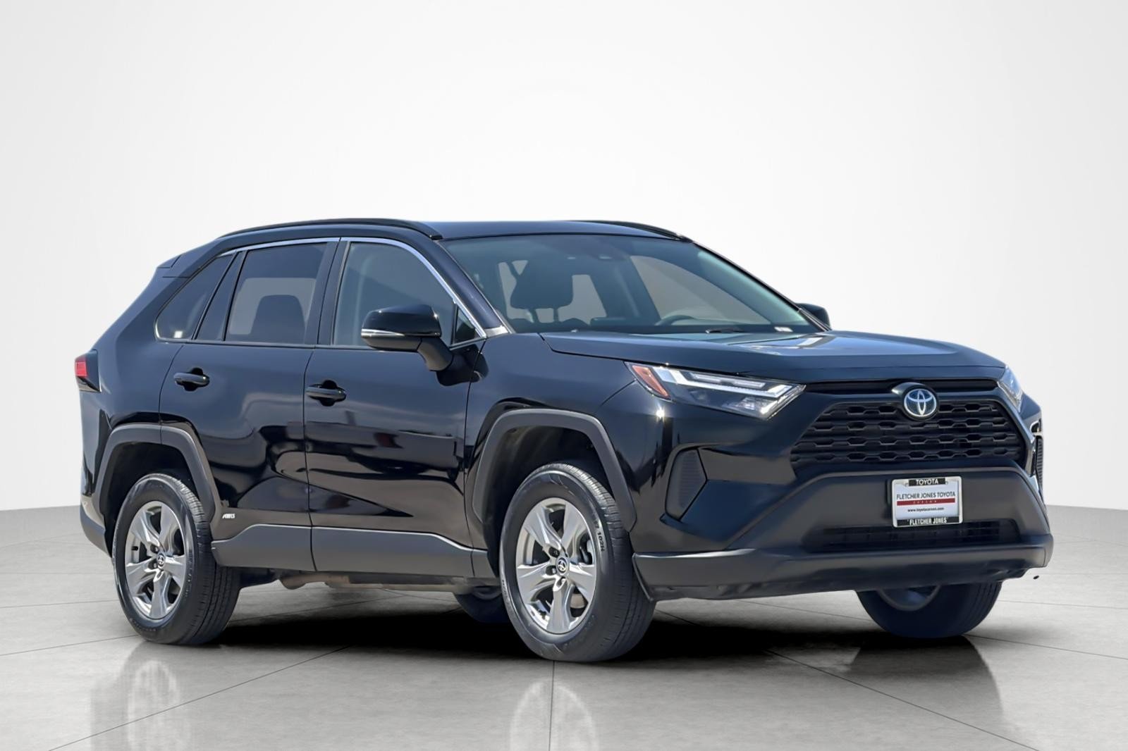 Certified Used 2024 Midnight Black Metallic Toyota Hybrid XLE image 7