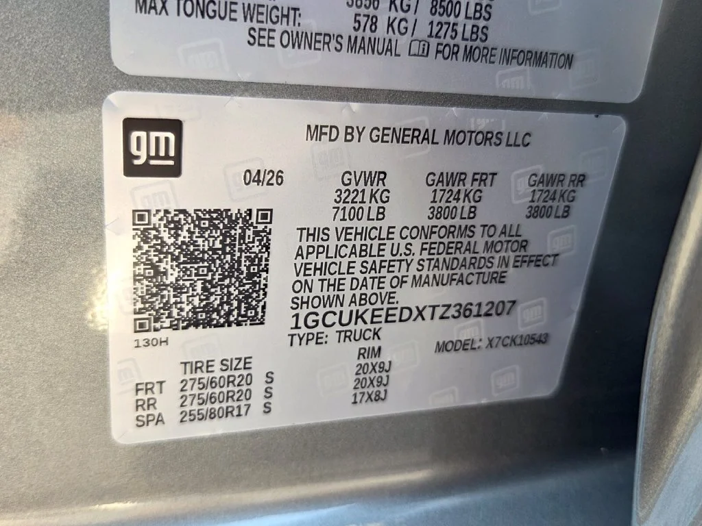 New 2026 Sterling Gray Metallic Chevrolet RST image 43