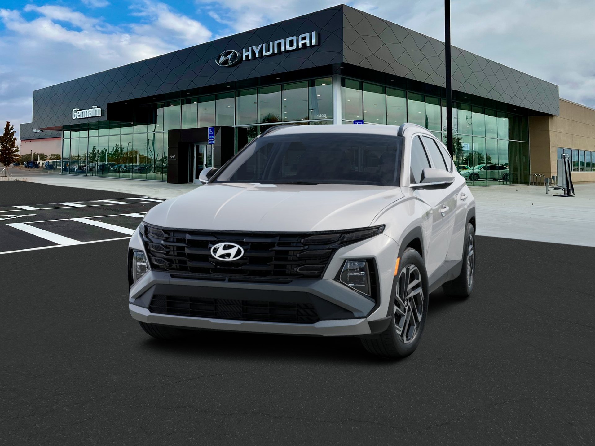 New 2026 White Pearl Hyundai SEL Plus AWD image 1