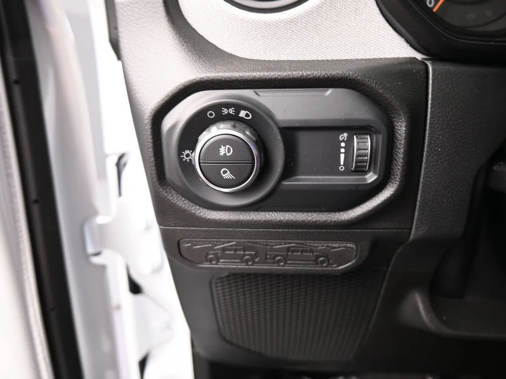 Used 2025 Bright White Clearcoat Jeep Sport image 25