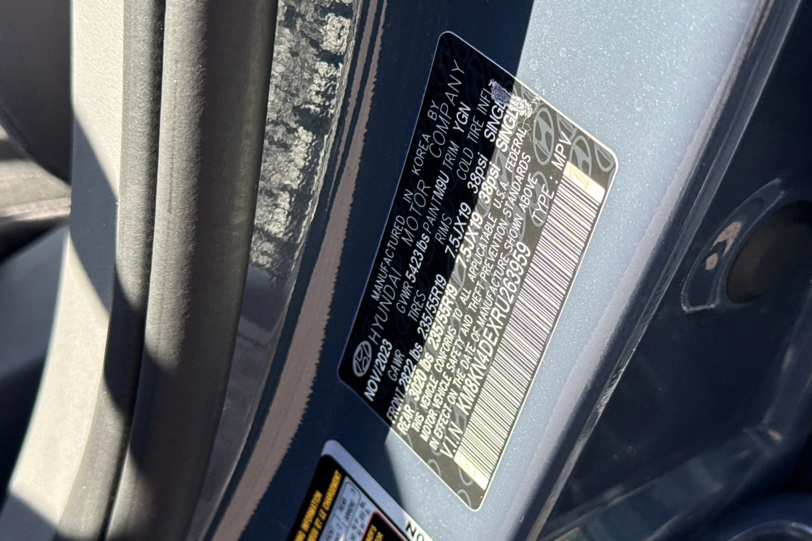 Used 2024 Digital Teal Hyundai SEL image 29