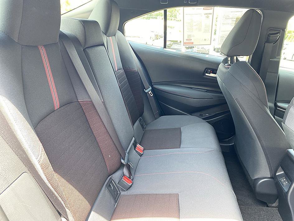 Used 2025 Classic Silver Metallic Toyota Hybrid SE image 22