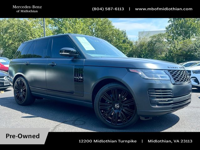 2020 Land Rover Range Rover HSE