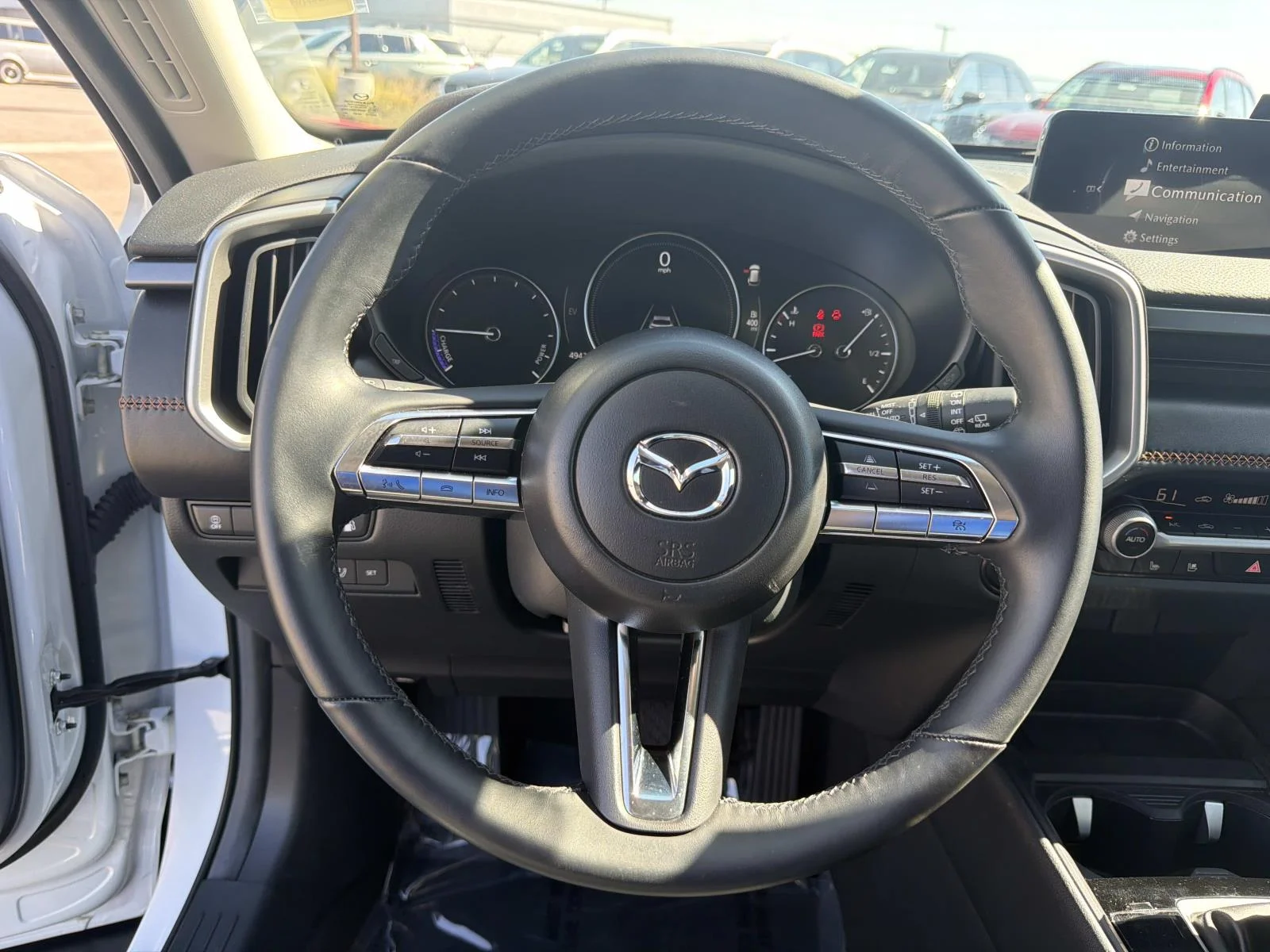 Certified Used 2026 WIND CHILL PEARL Mazda Premium AWD image 8