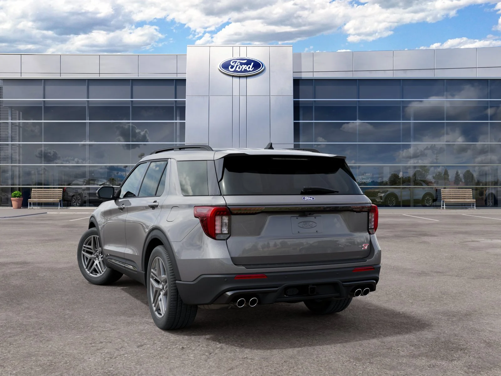 New 2027 Carbonized Gray Metallic Ford ST image 8