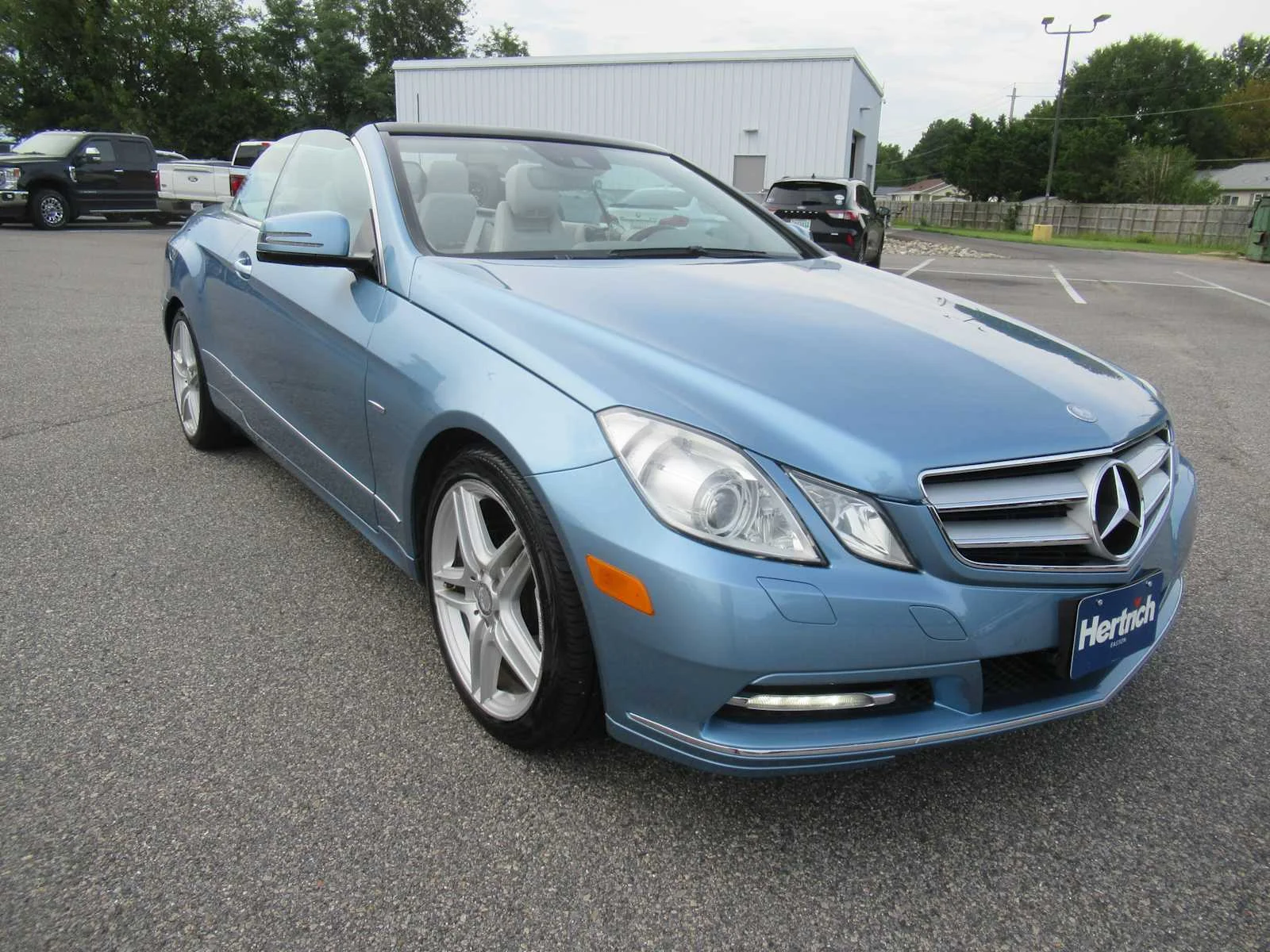 Certified Used 2012 Quartz Blue Metallic Mercedes-Benz E 350 image 3
