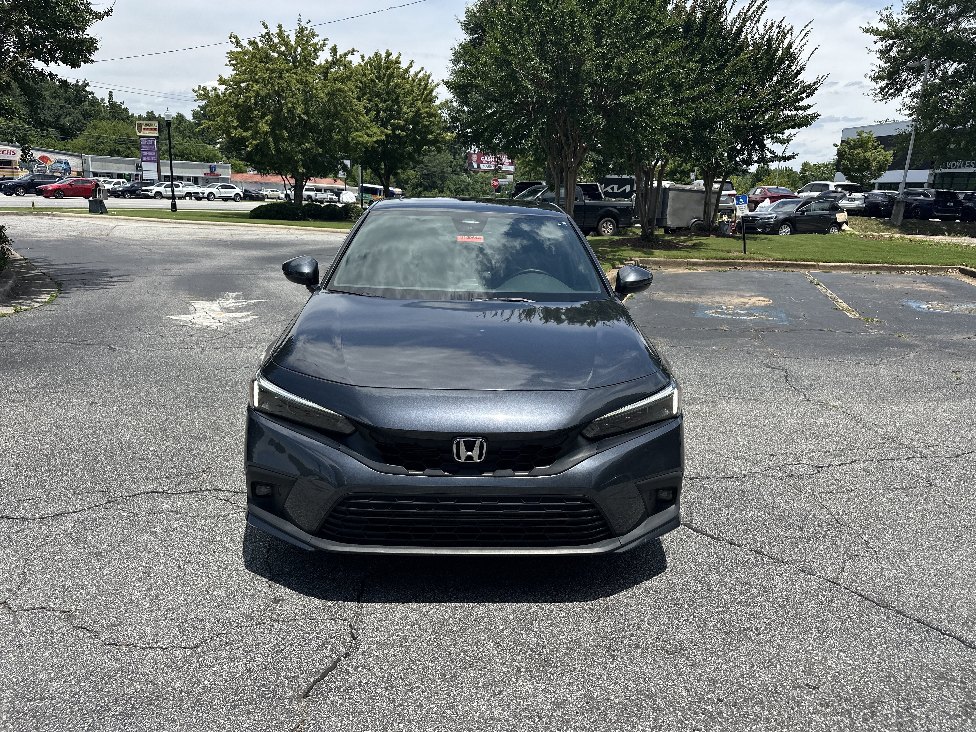 Used 2024 Meteorite Gray Metallic Honda Sport Touring image 3