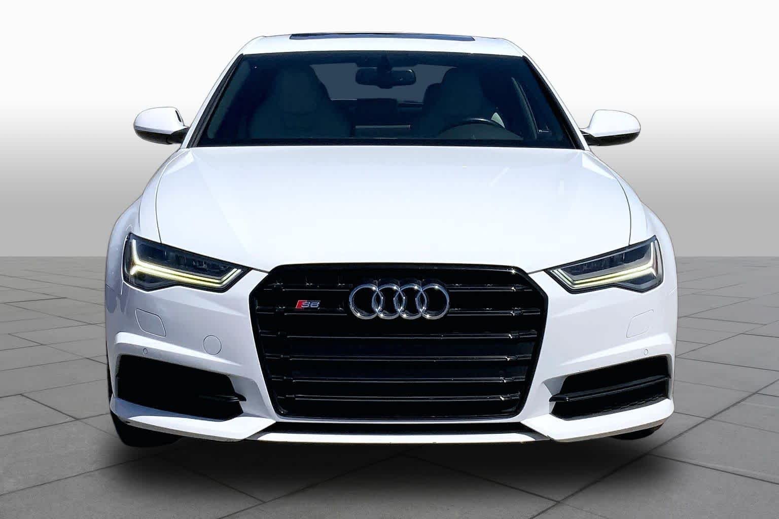 Used 2017 Glacier White Metallic Audi Premium Plus image 4