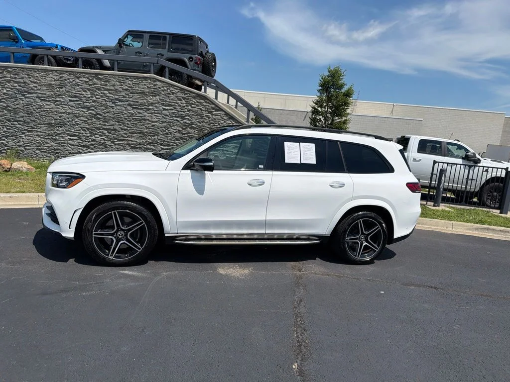 Used 2022 White Mercedes-Benz GLS 450 image 4
