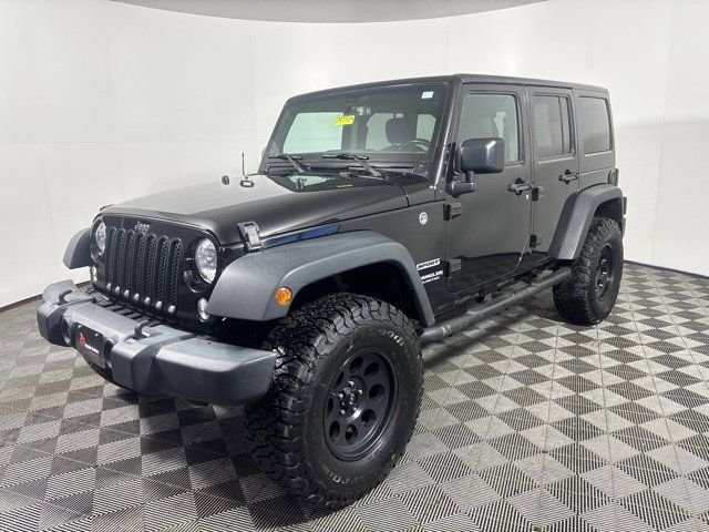 Used 2017 Black Jeep Unlimited Sport image 3