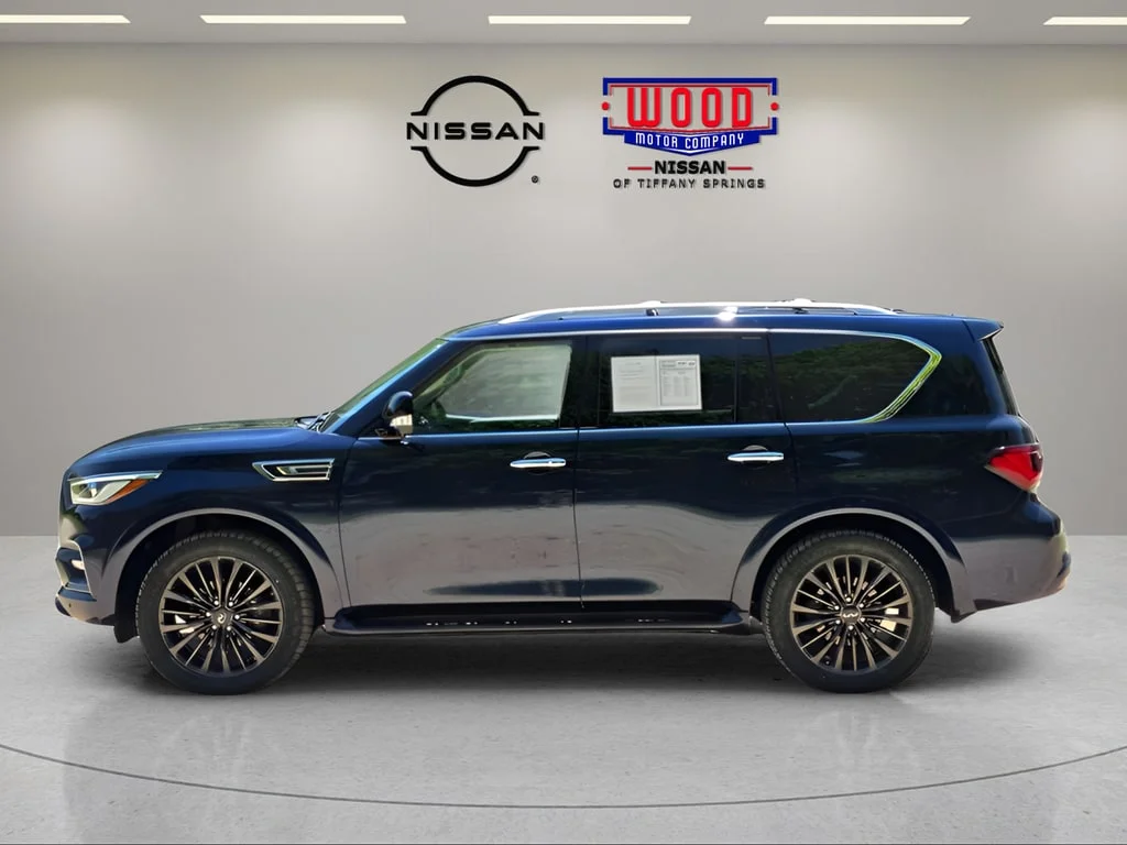 Used 2022 Hermosa Blue INFINITI PREMIUM SELECT image 4