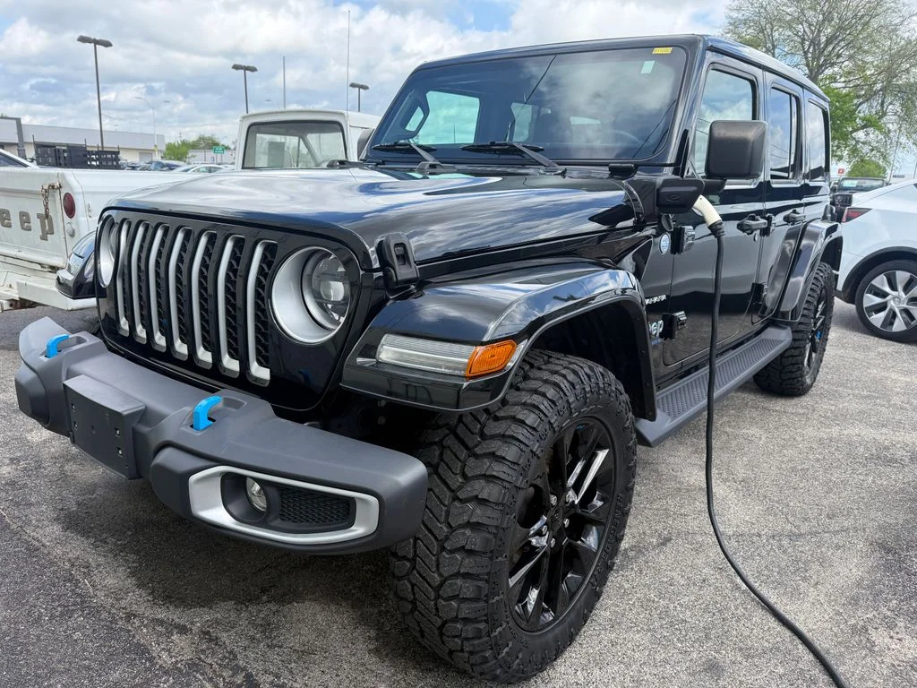 Used 2023 Black Jeep Sahara 4xe image 14