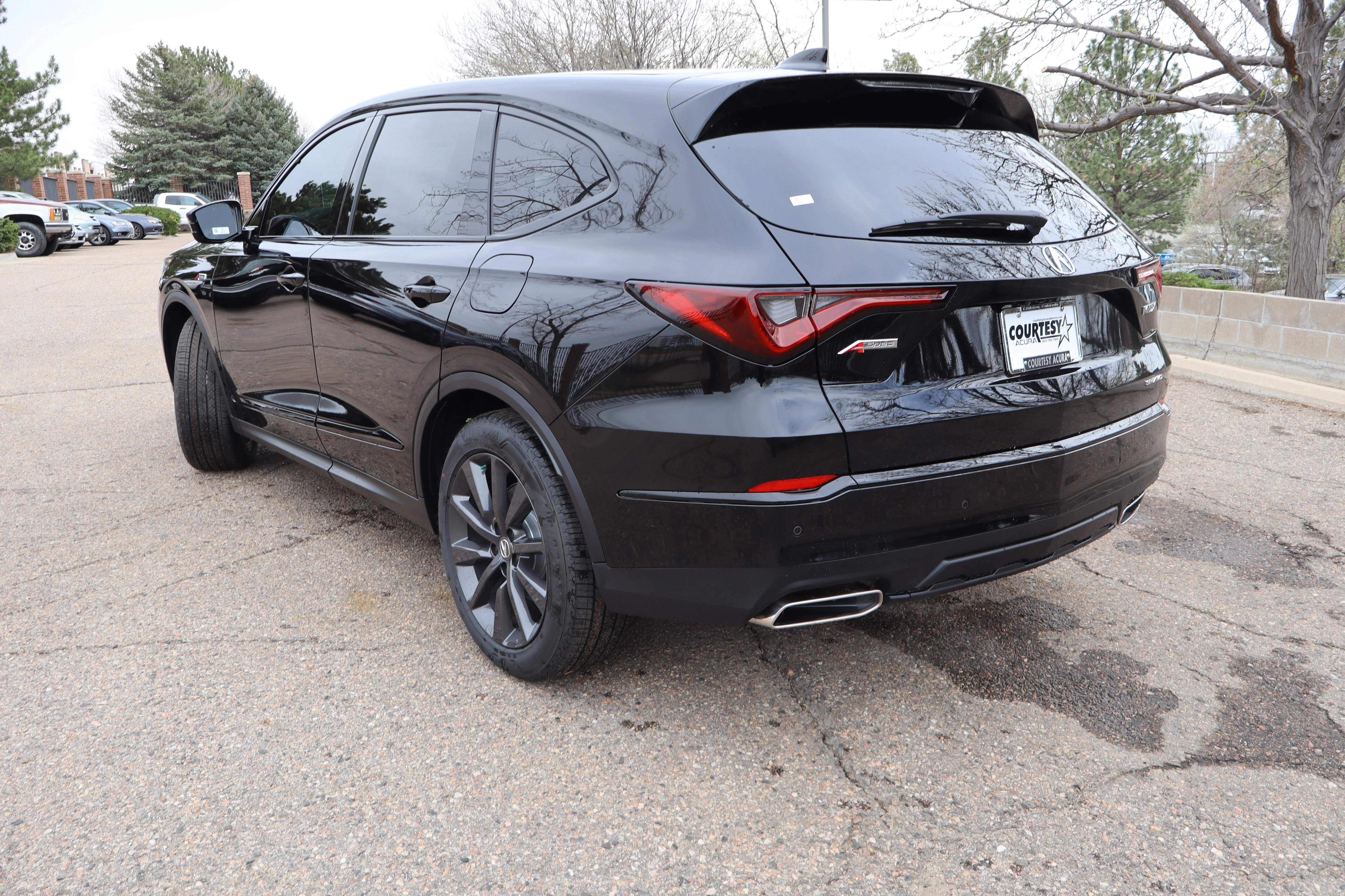New 2026 Majestic Black Pearl Acura w/A-Spec Package image 4
