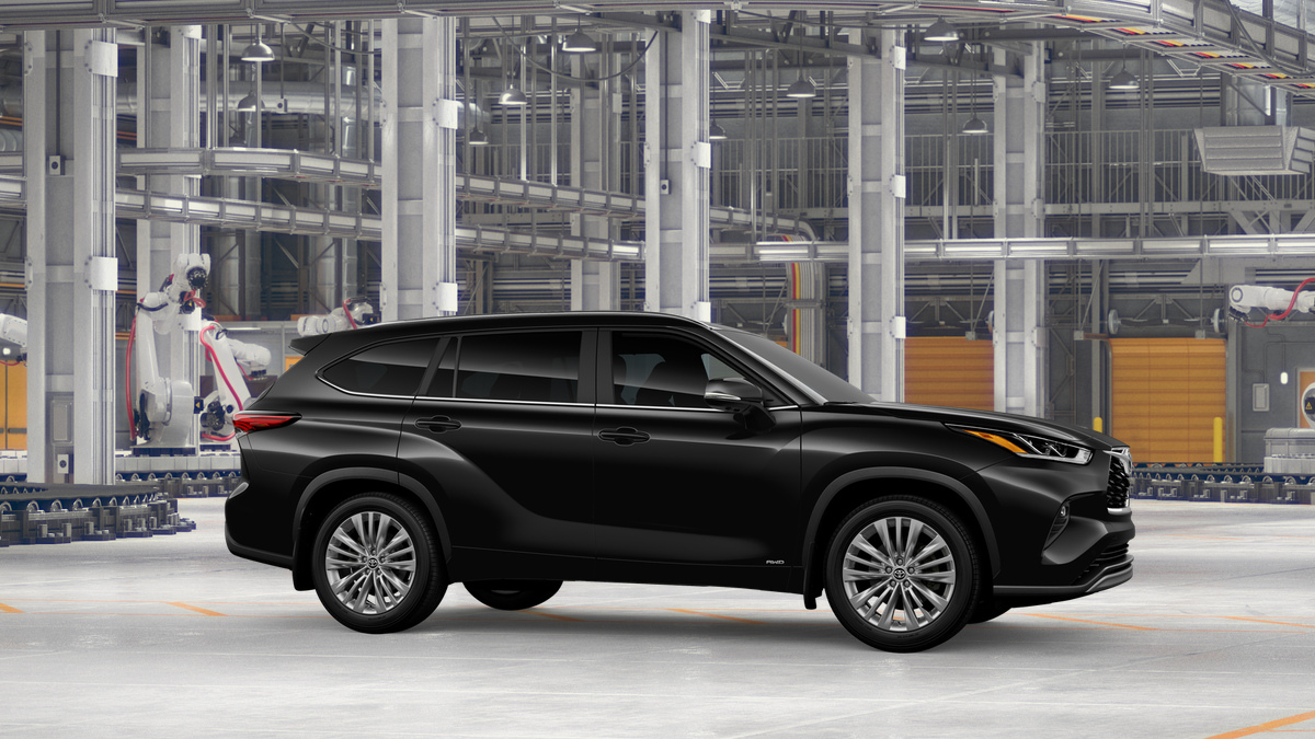 New 2026 Midnight Black Metallic Toyota Hybrid Platinum image 13