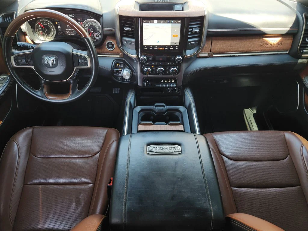Used 2022 Diamond Black Crystal Pearlcoat Ram Longhorn image 29