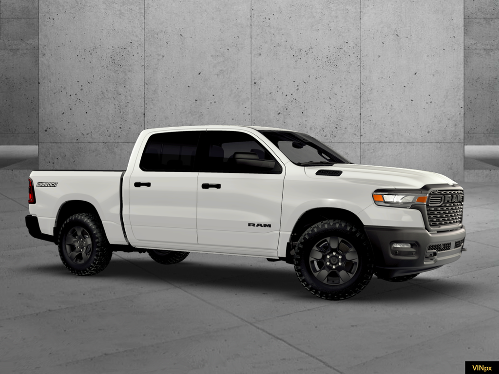 New 2026 Bright White Clear-Coat Exterior Paint RAM Warlock image 9