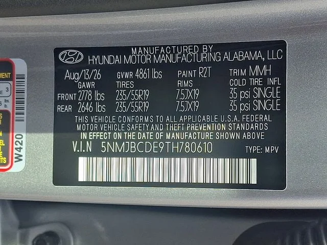 New 2026 Silver Hyundai SEL Plus image 19