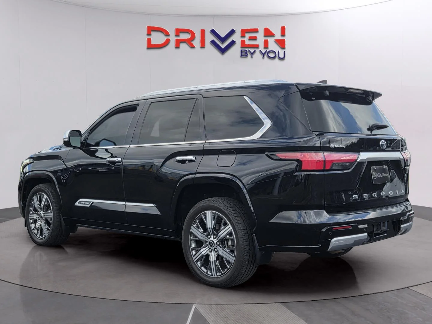Used 2023 Midnight Black Metallic Toyota Capstone image 3