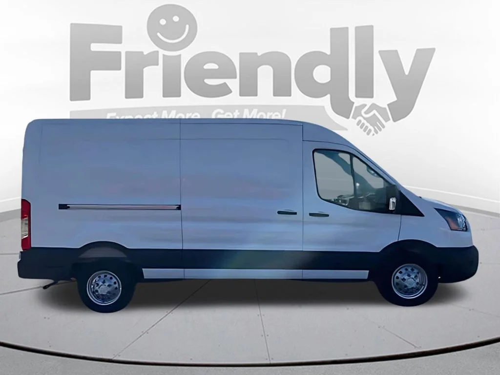 New 2025 Oxford White Ford Cargo Van image 2