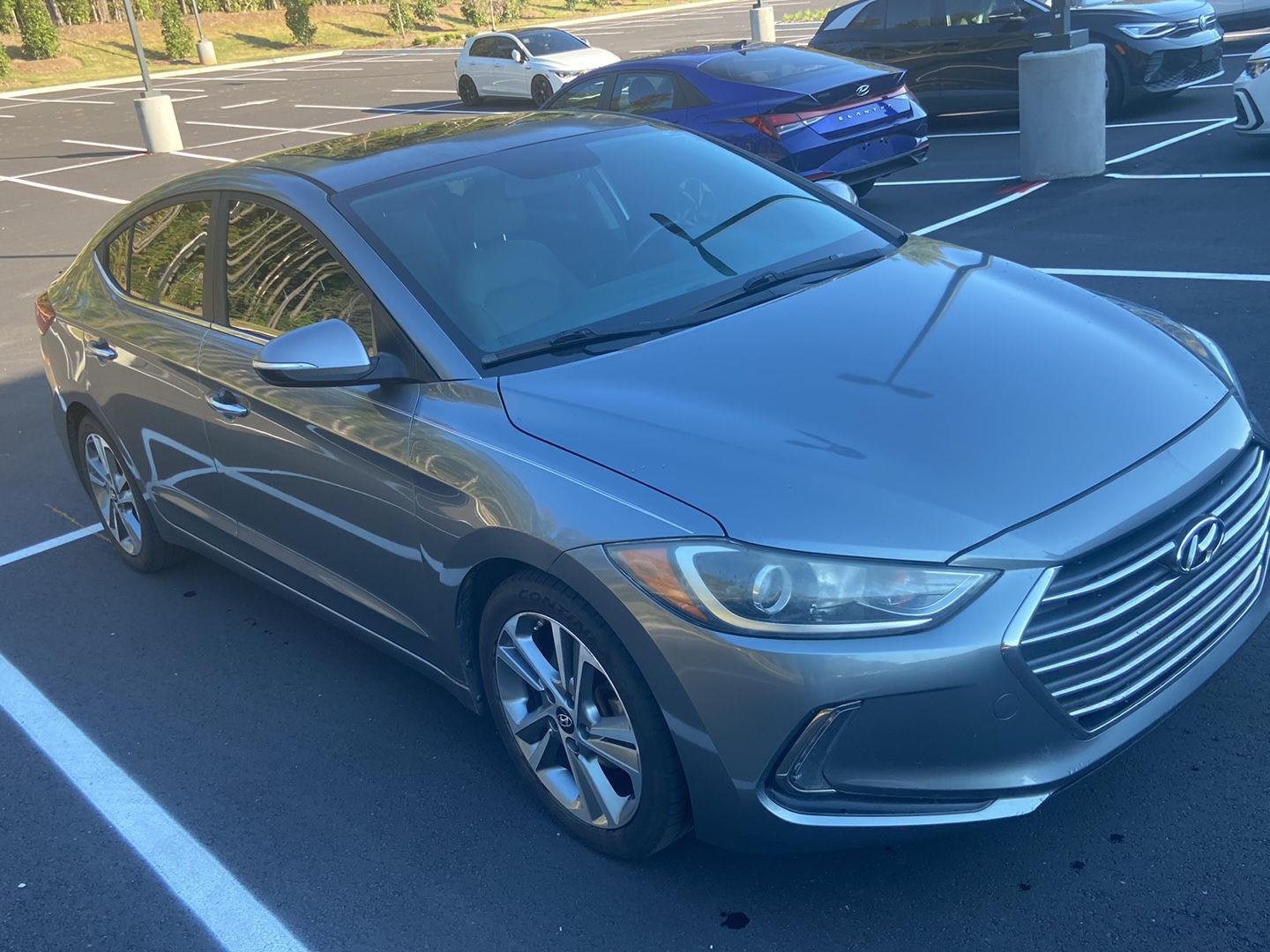 Used 2017 Galactic Gray Hyundai Limited image 9