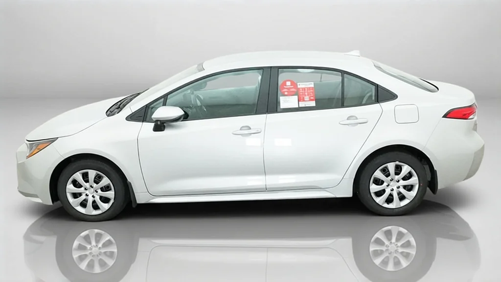 New 2027 Classic Silver Metallic Toyota LE image 15
