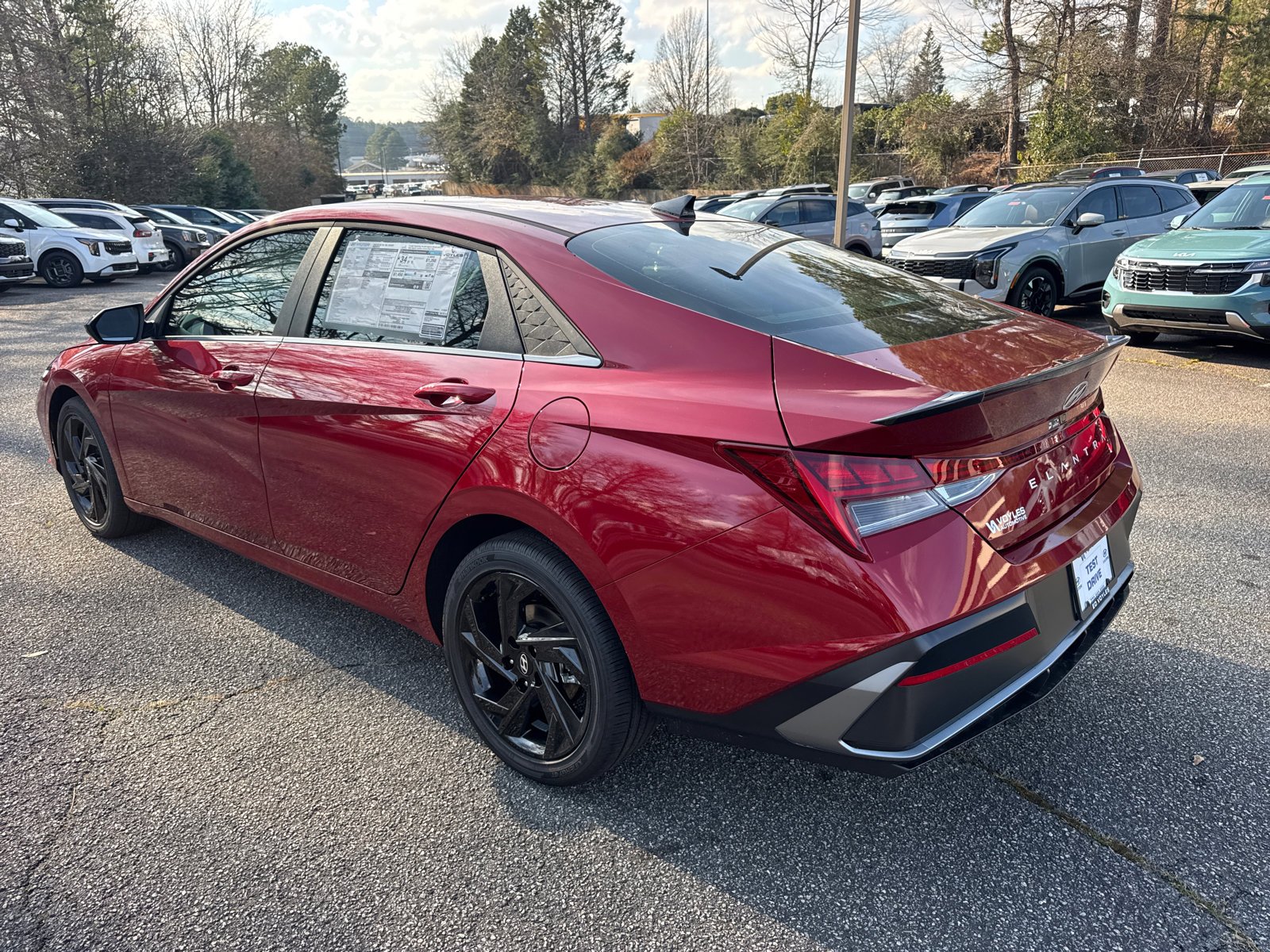 New 2026 Ultimate Red Hyundai SEL Sport Premium image 7