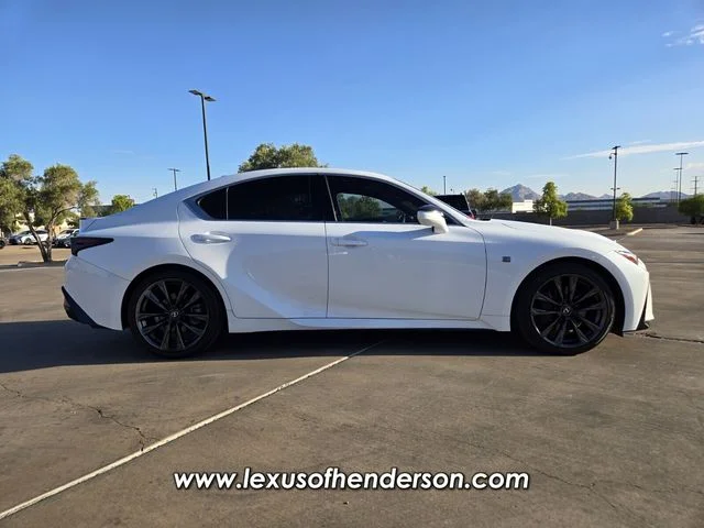 Certified Used 2024 White Lexus 350 F SPORT Design image 8