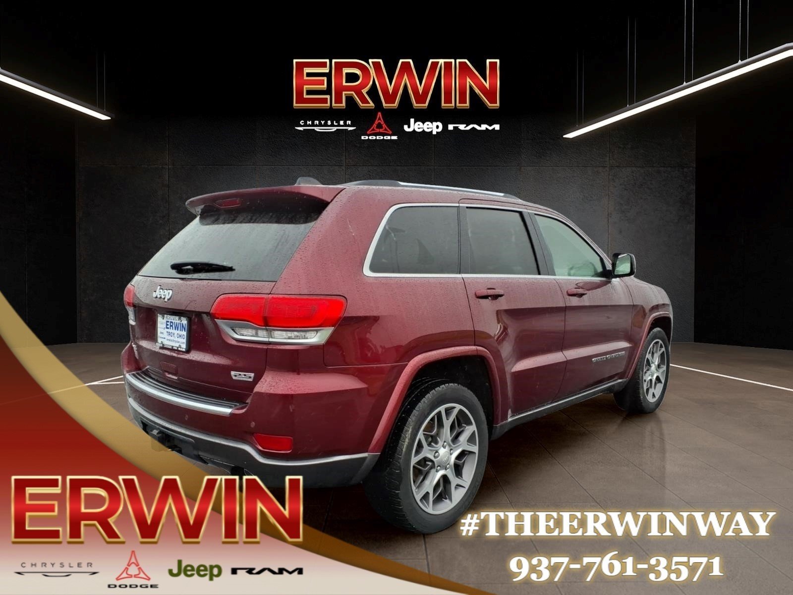 Used 2018 Velvet Red Pearl Coat Jeep Limited image 7