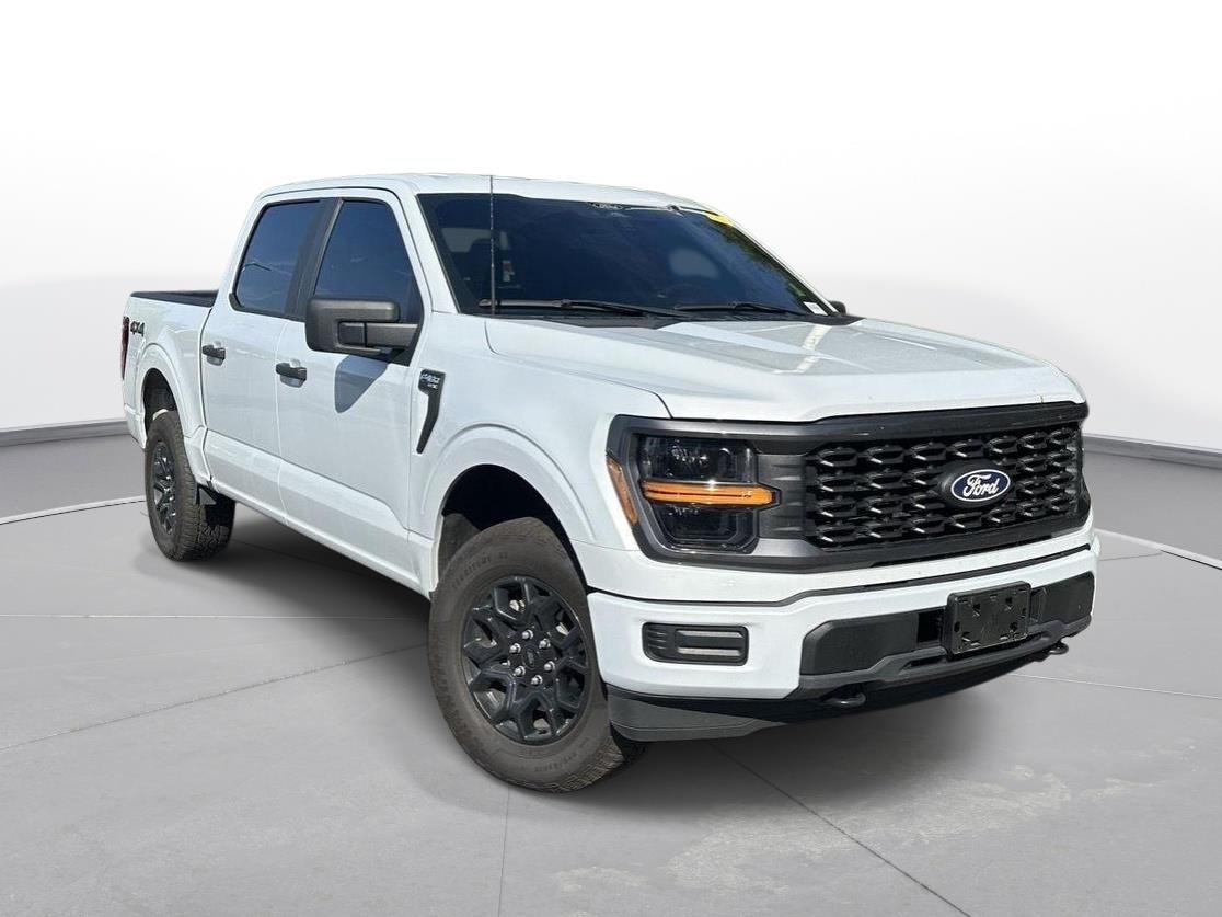 Used 2025 Space White Metallic Ford STX image 4