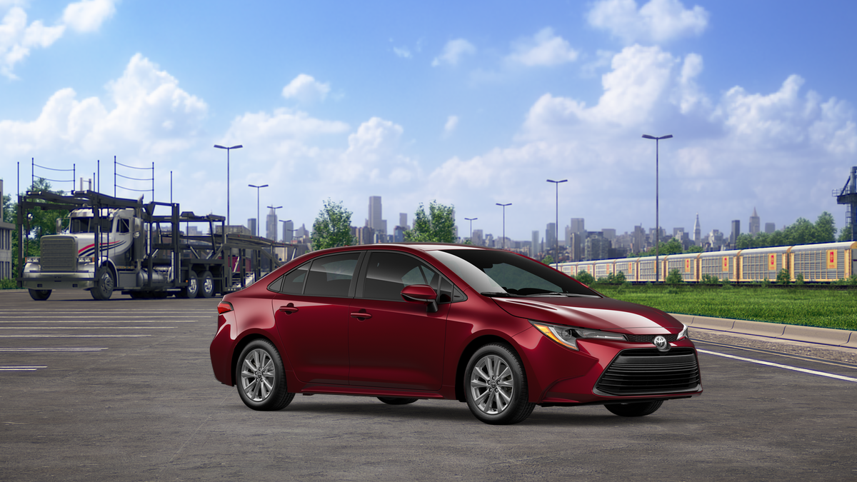 New 2026 Ruby Flare Pearl Toyota LE image 14