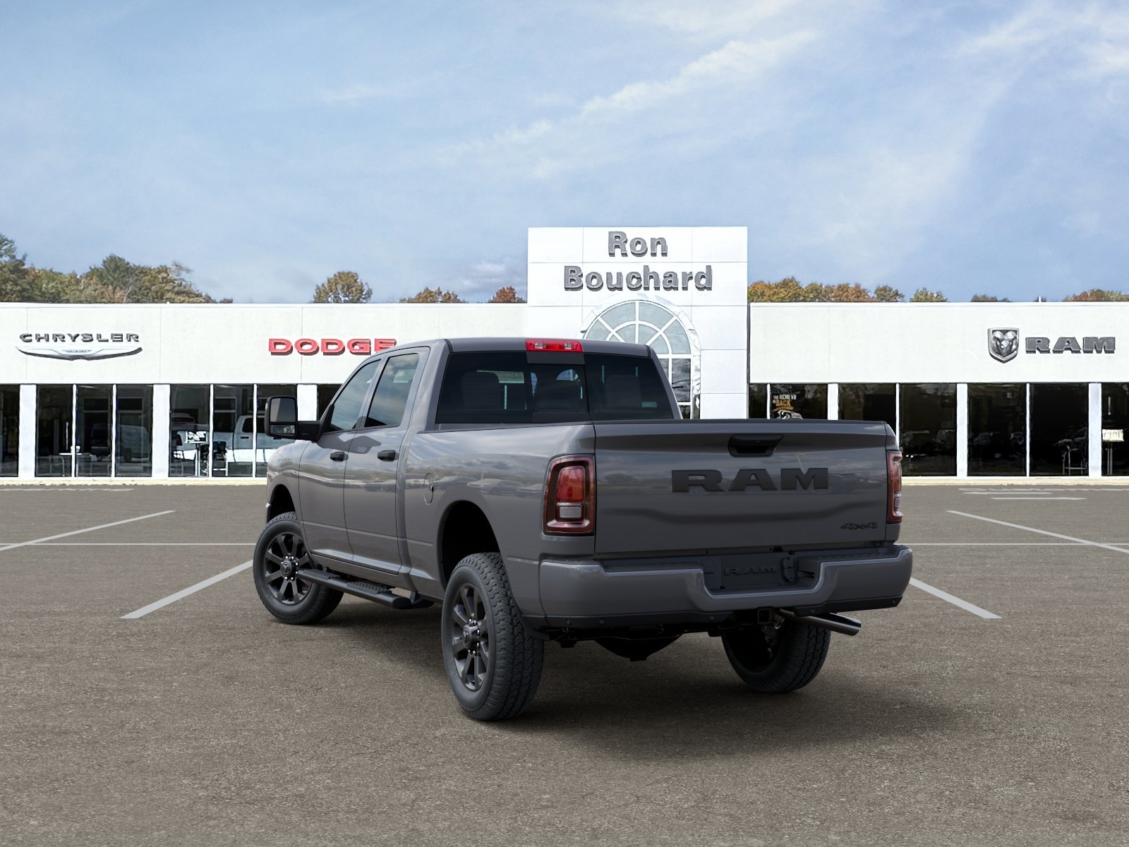 New 2027 Ceramic Gray Clear-Coat Exterior Paint RAM Black Express image 29