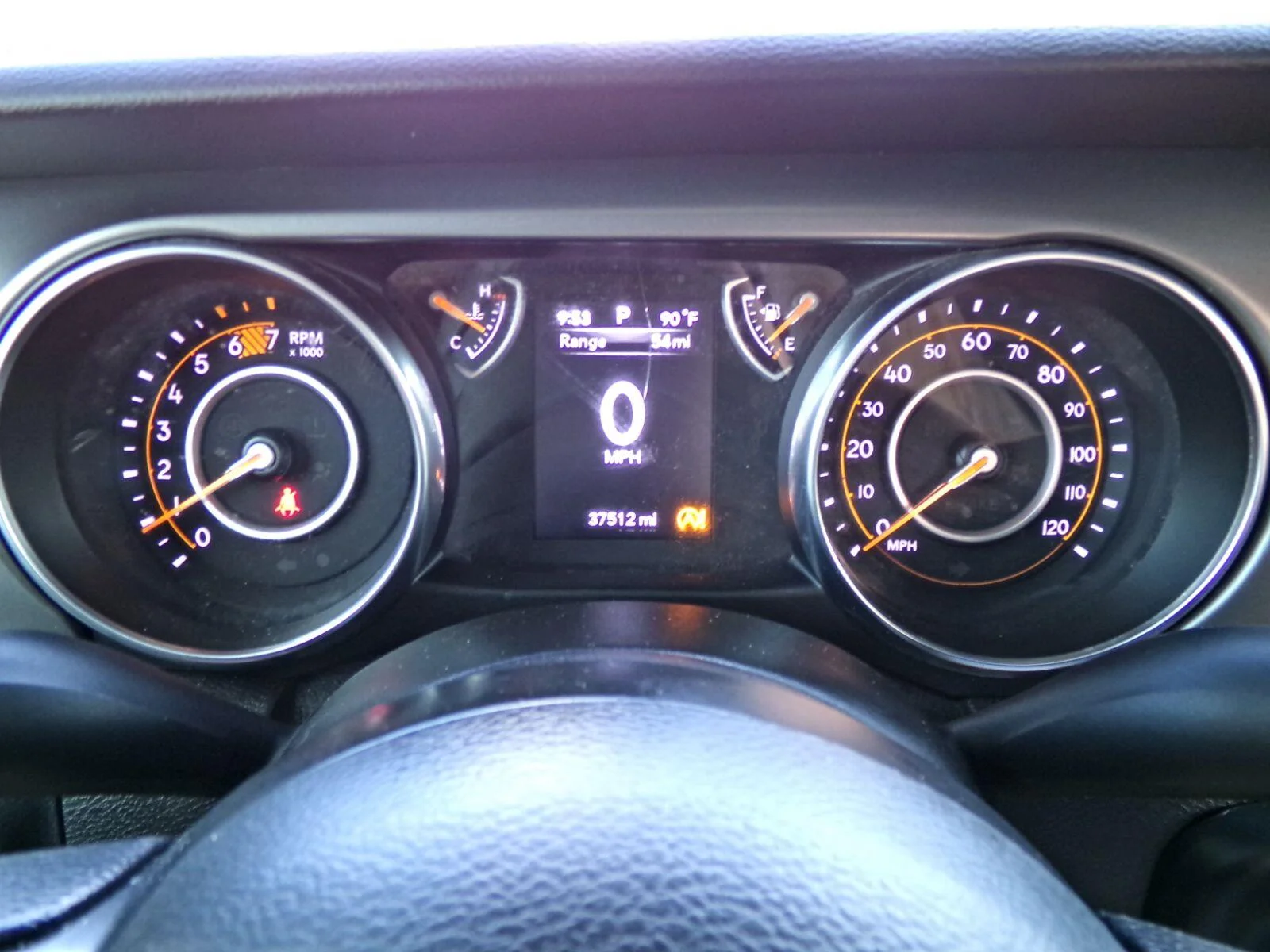 Used 2021 Bright White Clearcoat Jeep Sport image 7