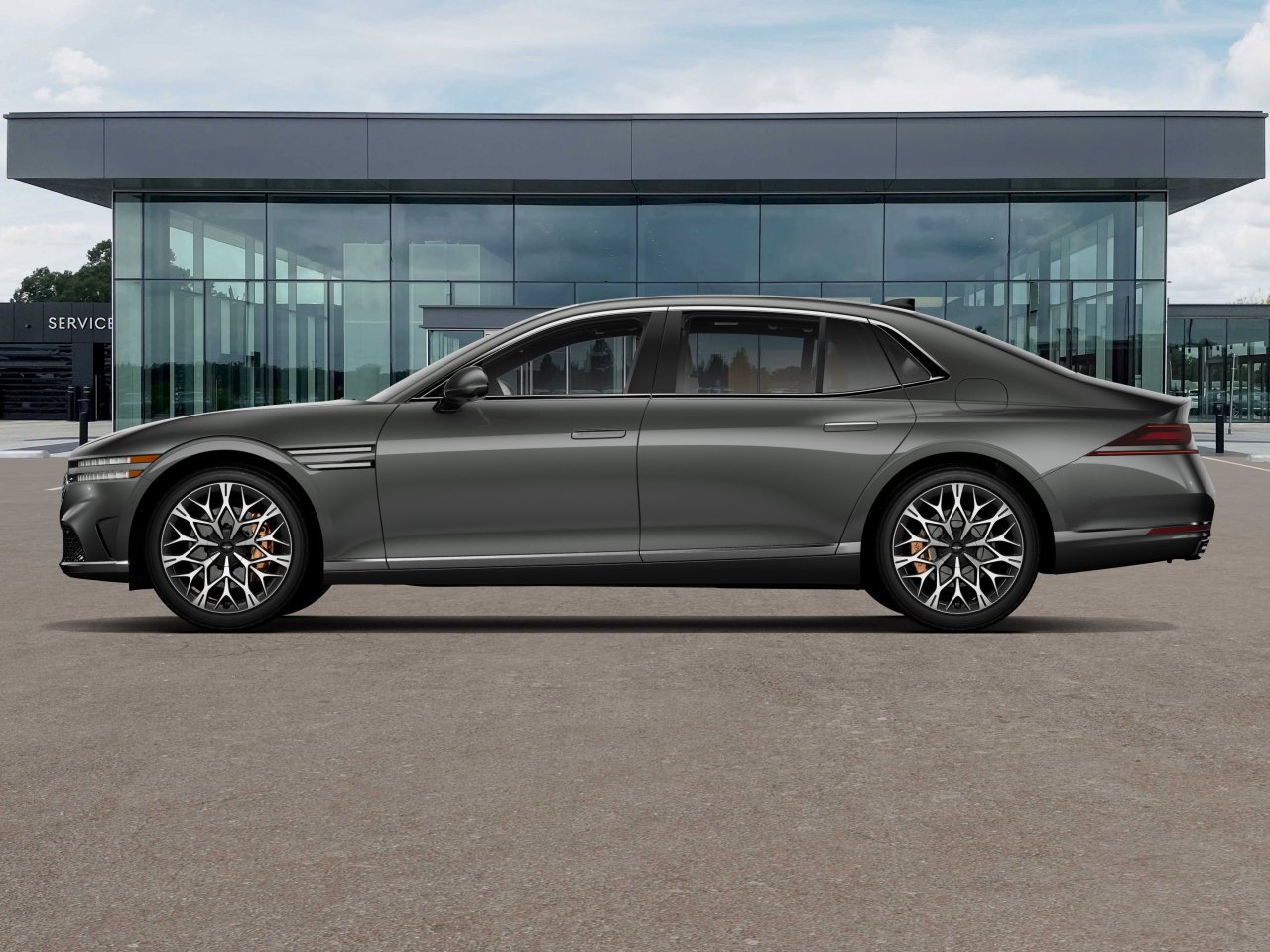 New 2026 Gray Genesis 3.5T E-SC MHEV image 40