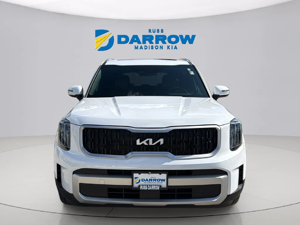 Used 2024 Glacial White Pearl Kia EX image 8