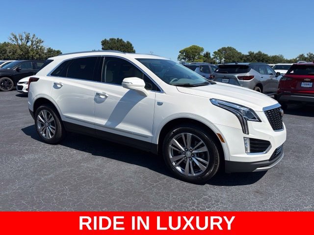 Used 2024 White Cadillac Premium Luxury image 1