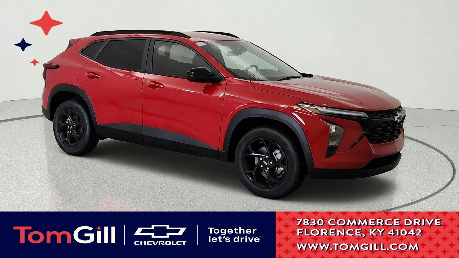 New 2026 Apex Red Chevrolet LT image 1